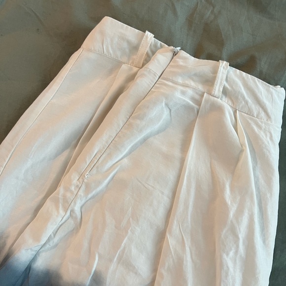 Beautiful Silk Pink Tartan Pleated Skirt - Picture 4 of 6